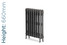 PA-PIM-660-TH - Paladin Pimlico 2 Column Cast Iron Radiator H660mm x W1689mm PA-PIM-660-TH - Paladin Pimlico 2 Column Cast Iron Radiator H660mm x W1689mm